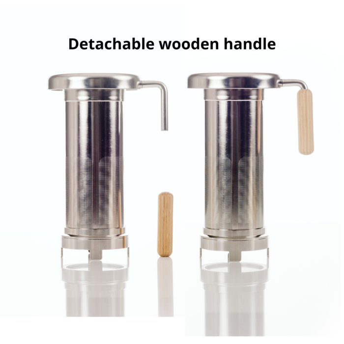 emulsion filter wooden handle