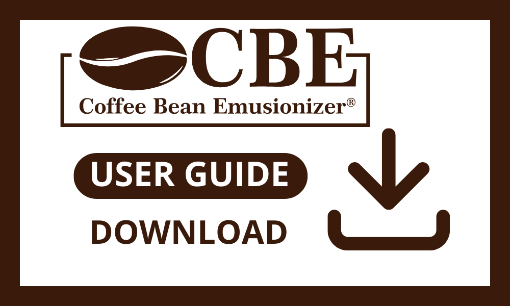 User manual, User manual, Emulsionizer